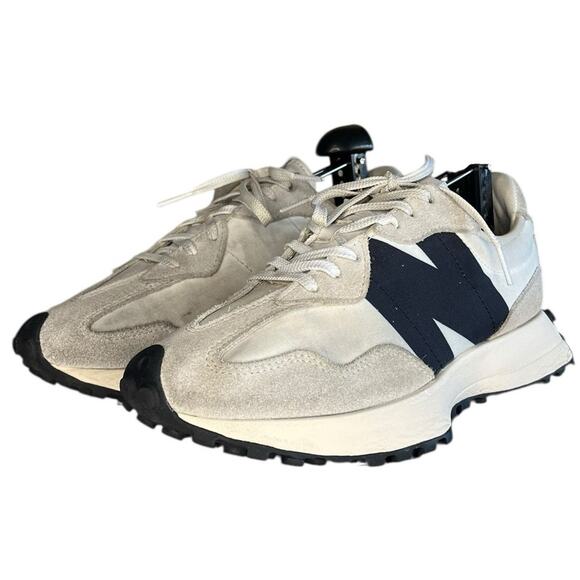 ***SOLD*** New Balance 327 WS327FE Leather Athletic Running Shoes Size M7.5/W9 - Picture 2 of 6